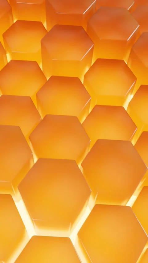 Hexagon background Stock Footage 296195776