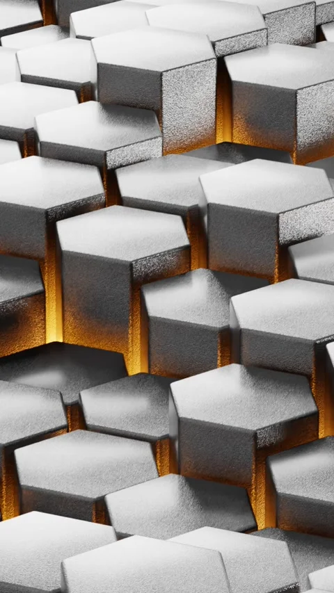 Hexagon background Stock Footage 296195822