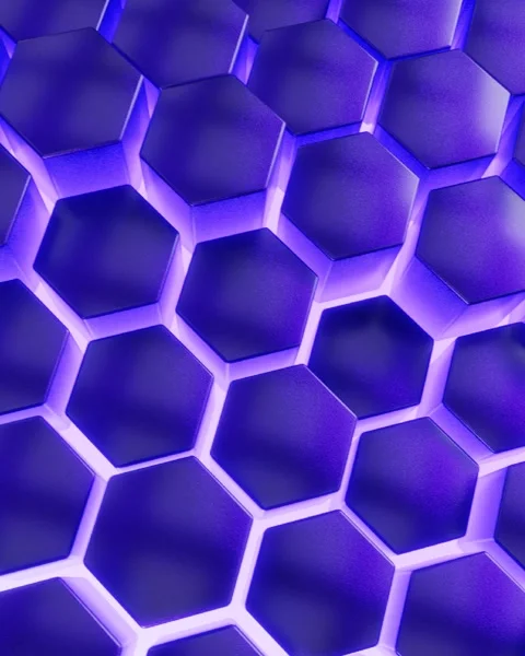 Hexagon background Video stock 296195888