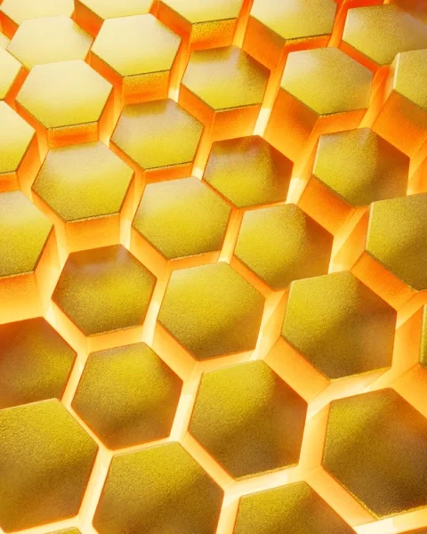 Hexagon background Stock Footage 296195890