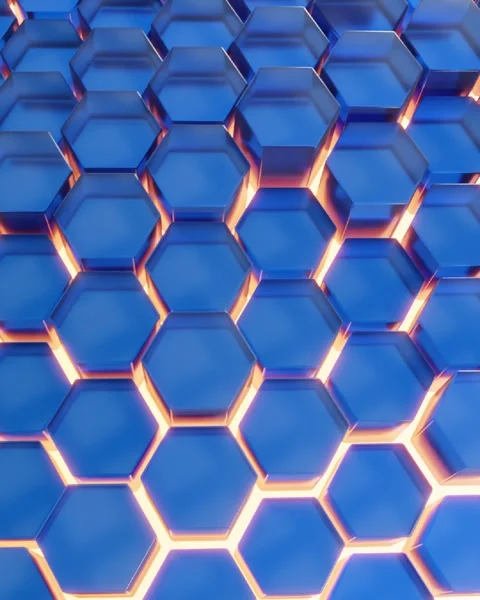 Hexagon background Stock Footage 296195923