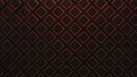 Hexagon background footage. Moving hexagons illuminated. Stock Footage 260512482