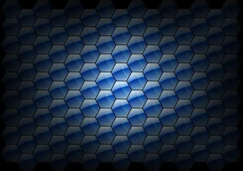 Hexagon background Stock Illustration