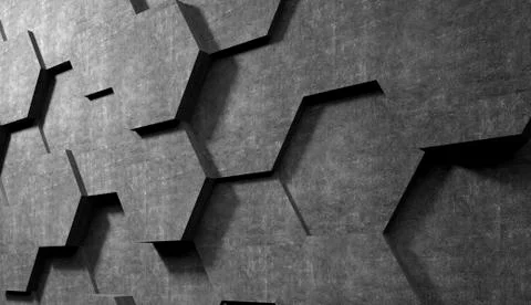 Hexagon Background - Illustration Stock Illustration