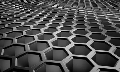 Hexagon Background - Illustration Stock Illustration