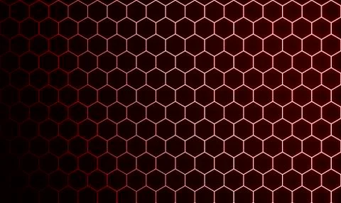 Hexagon Background - Illustration 스톡 일러스트