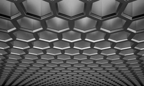Hexagon Background - Illustration 스톡 일러스트