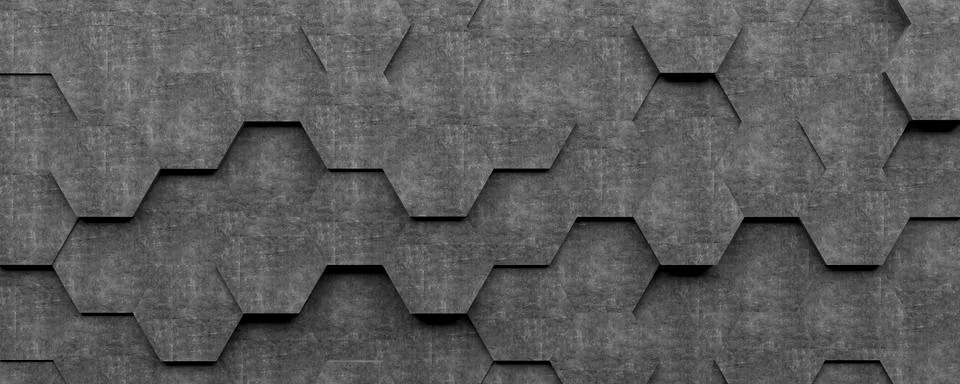Hexagon Background - Illustration Stock Illustration