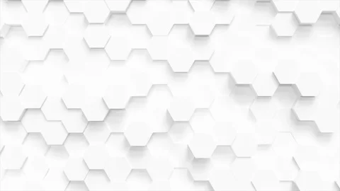 Hexagon background loop Stock Footage 98992827