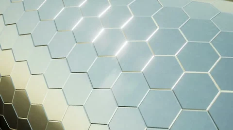 Hexagon Background Loop Full HD Stock Footage 61289680