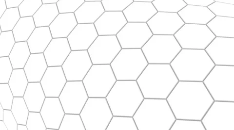 Hexagon Background Loop Full HD Stock Footage 61289768