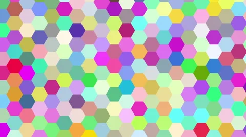 Hexagon Background Loop Full HD Stock Footage 61291182
