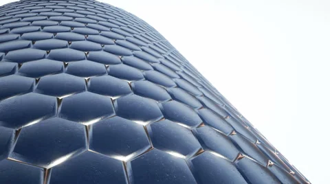 Hexagon Background Loop Full HD 3d Stock Footage 61360098