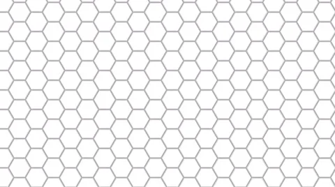 Hexagon Background Loop Ultra HD 3d Video stock 62264847
