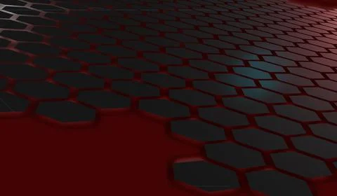 Hexagon background pattern Stock-Illustration