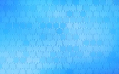 Hexagon Blue Gradient Background Stock Photos Stock Illustration