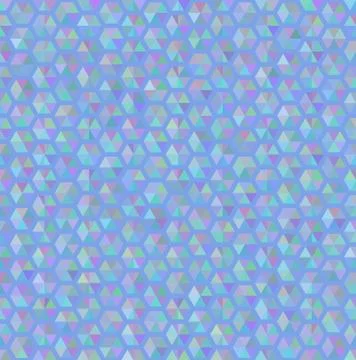 Hexagon blue seamless pattern texture Stock Illustration