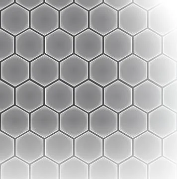Hexagon cell background Stock Illustration