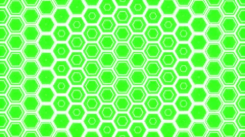 Hexagon color dynamic motion Video stock 170668730