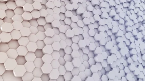 Hexagon Colored Background 4K Stock Footage 145837696