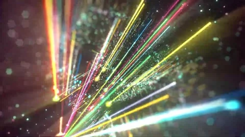 HEXAGON COMETS  Cool  Useful Overlay  Beautiful Stock Footage 262720129