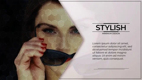 Hexagon Corporate Slideshow Modèle After Effects