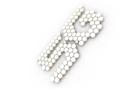 Hexagon Electronic Technology, 5G, Data Security Stock Illustration