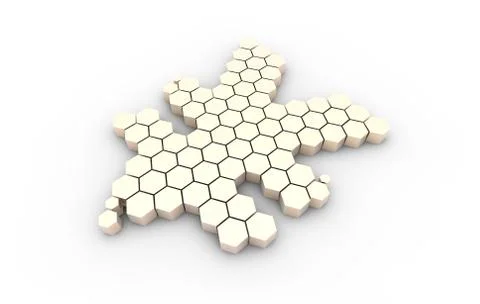 Hexagon electronic technology, RMB, data security Stock Illustration