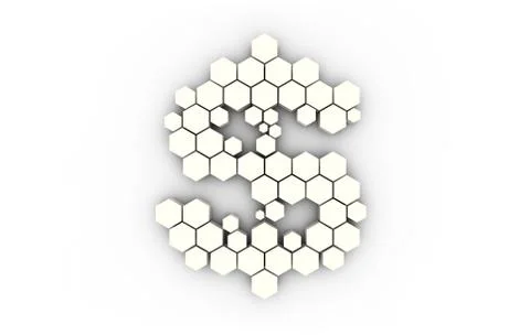Hexagon Electronic Technology, US Dollar, Data Security Stock Illustration