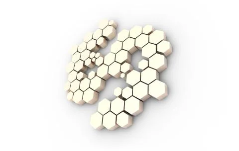 Hexagon Electronic Technology, US Dollar, Data Security Stock Illustration
