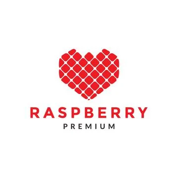 Hexagon fruit raspberry logo symbol icon vector graphic design illustration.. Illustration