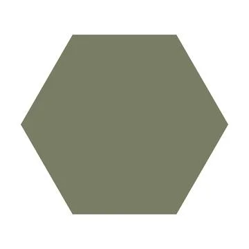 Hexagon geometric shape element symbol for preschool education for kids math Stock Illustration