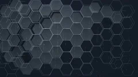 Hexagon graphic background static Stock Footage 149180625