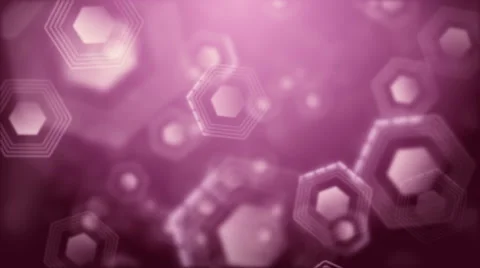 Hexagon Gray-Magenta Background. Stock Footage 62909130