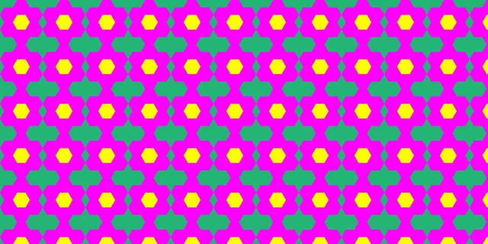 Hexagon grid background texture pattern colorful . Honeycomb vector background. Stock Illustration