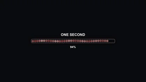 Hexagon grid displays cool progress bar animation in video format with vibr.. Stock Footage 326937297