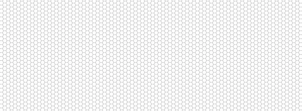 Hexagon halftone field dense left, fade right. Honeycomb mosaic tech vibe 스톡 일러스트