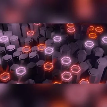 Hexagon Stock Illustration