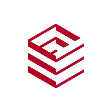 Hexagon Line vector Logo Template Illustration Design Stock Illustration