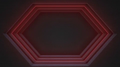 Hexagon logo frame Stock Footage 123431854