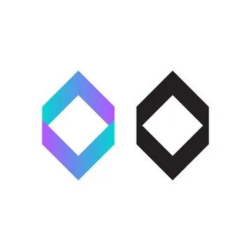 Hexagon logo. Hexagon icon vector. Hexagon sign. Stock Illustration