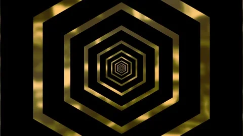 Hexagon Luxury Stock Footage 280394303