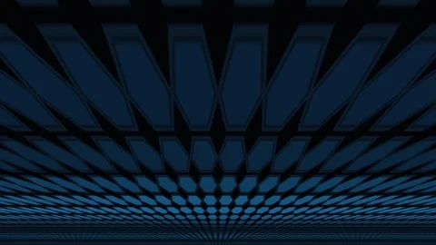 Hexagon matrix perspective background animation creates Stock Footage 341771546
