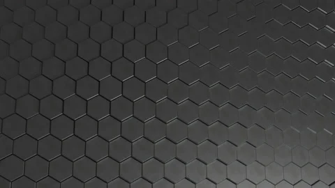 Hexagon Metal - Abstract Background Stock Footage 151645268