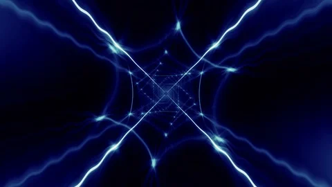 Hexagon Neon VJ Loop 01 - 4K Vídeos de archivo 104600936