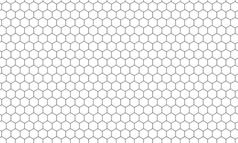 Hexagon net pattern vector background Illustrazione stock