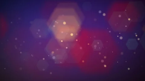 Hexagon particle vertical movement background loop Stock Footage 106894842