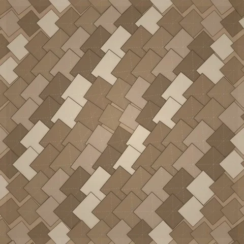 Hexagon Pattern Background: Neutral Tones, Geometric Abstract, Subtle Gradien Stock Footage 346282428