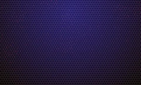 Hexagon pattern background with particles technology futuristic. Stock Illustration