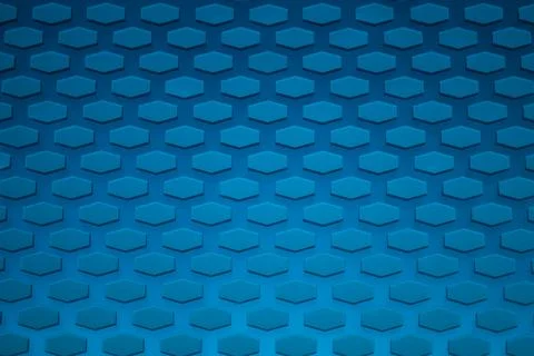 Hexagon pattern. geometric background. hexagonal grid. abstract blue texture. Stock Illustration